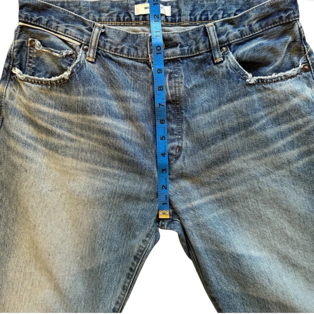 Price reduced Moussy Light Blue Straight Leg Jeans - Picture 10 of 12